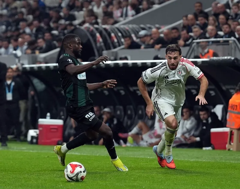 Beşiktaş - Kocaelispor maçına dair görüntüler