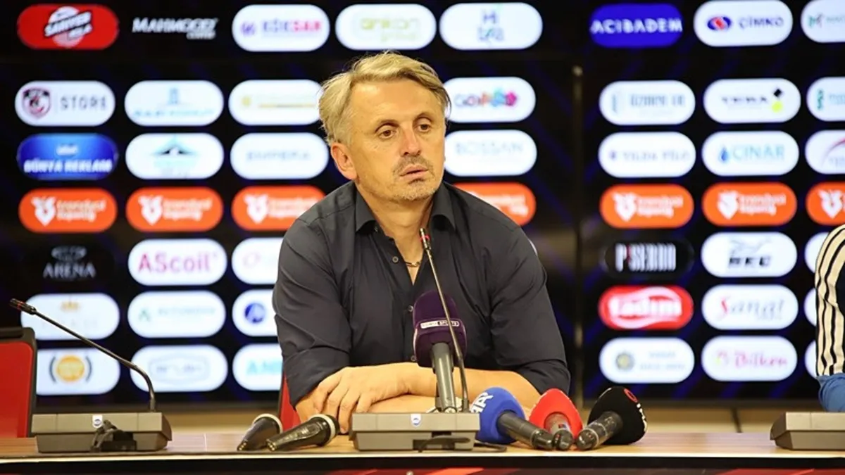 Gaziantep FK Teknik Direktörü Orhan Ak: Çok gol kaçırıyoruz