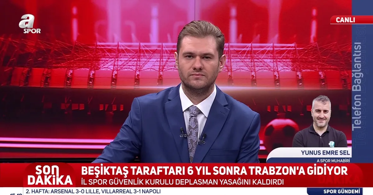 Beşiktaş taraftarları 6 yıl sonra Trabzon'a gidecek | İZLE