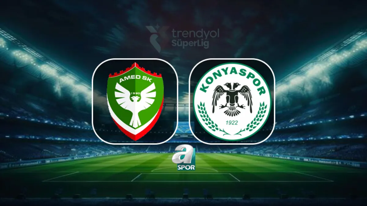 Amedspor-Tümosan Konyaspor maçı ne zaman, saat kaçta, hangi kanalda?