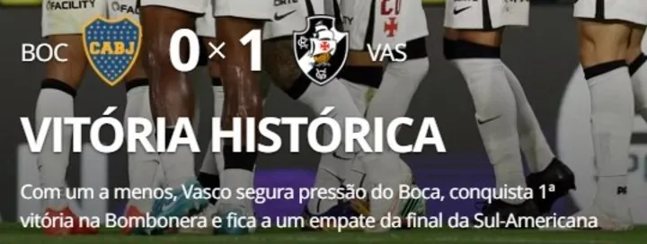 Qué dijeron en Brasil tras el golpe del Vasco da Gama en La Bombonera