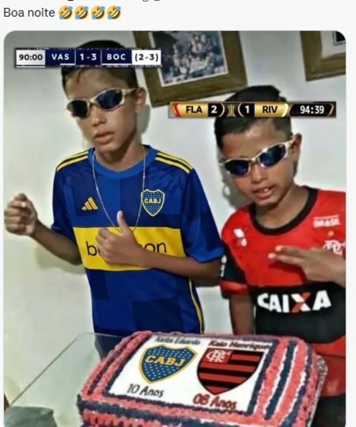 Un meme tras la victoria de Boca ante Vasco da Gama