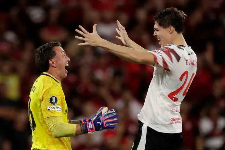 Muslera, el gran héroe. (Foto: AP)